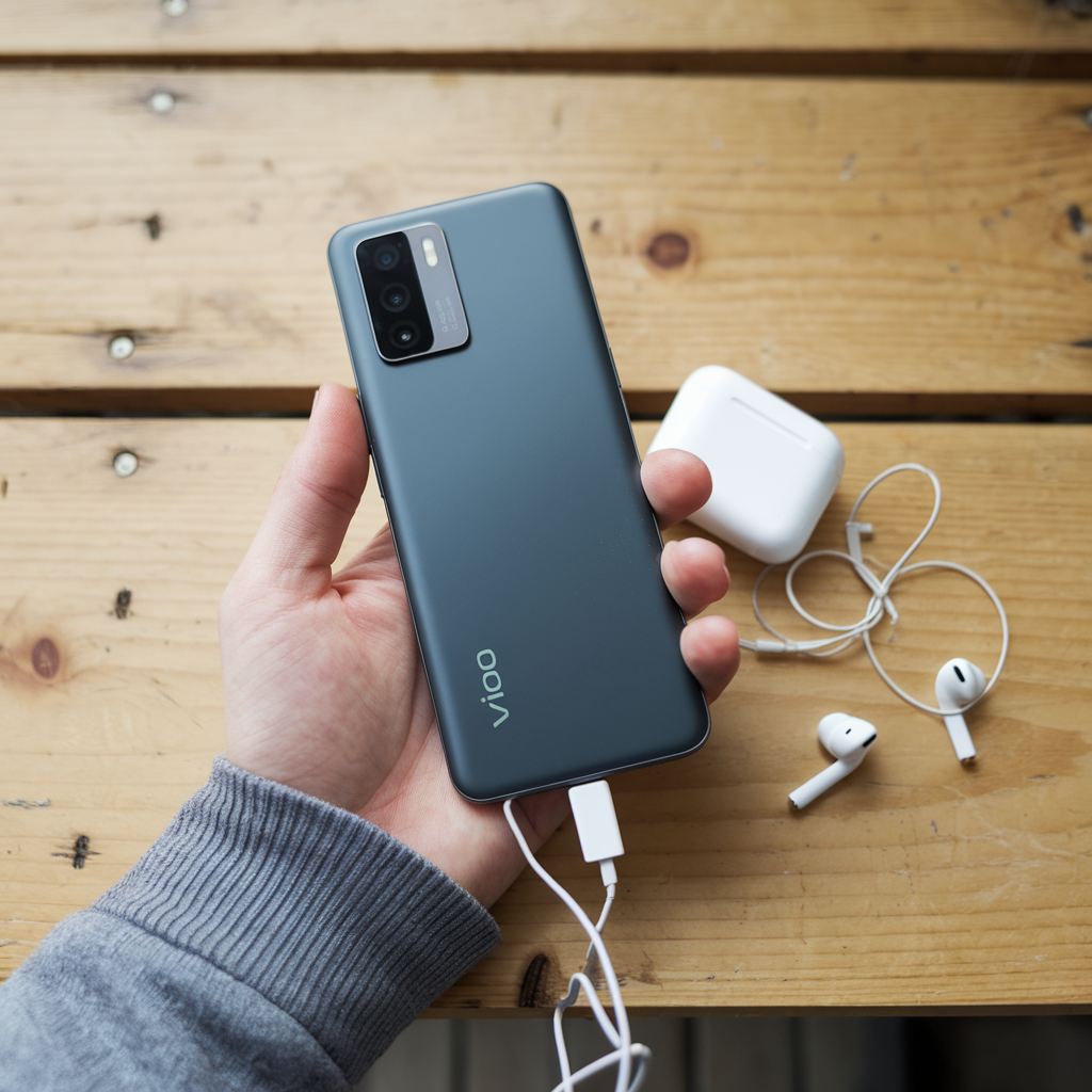 Design du Vivo Y500i.
