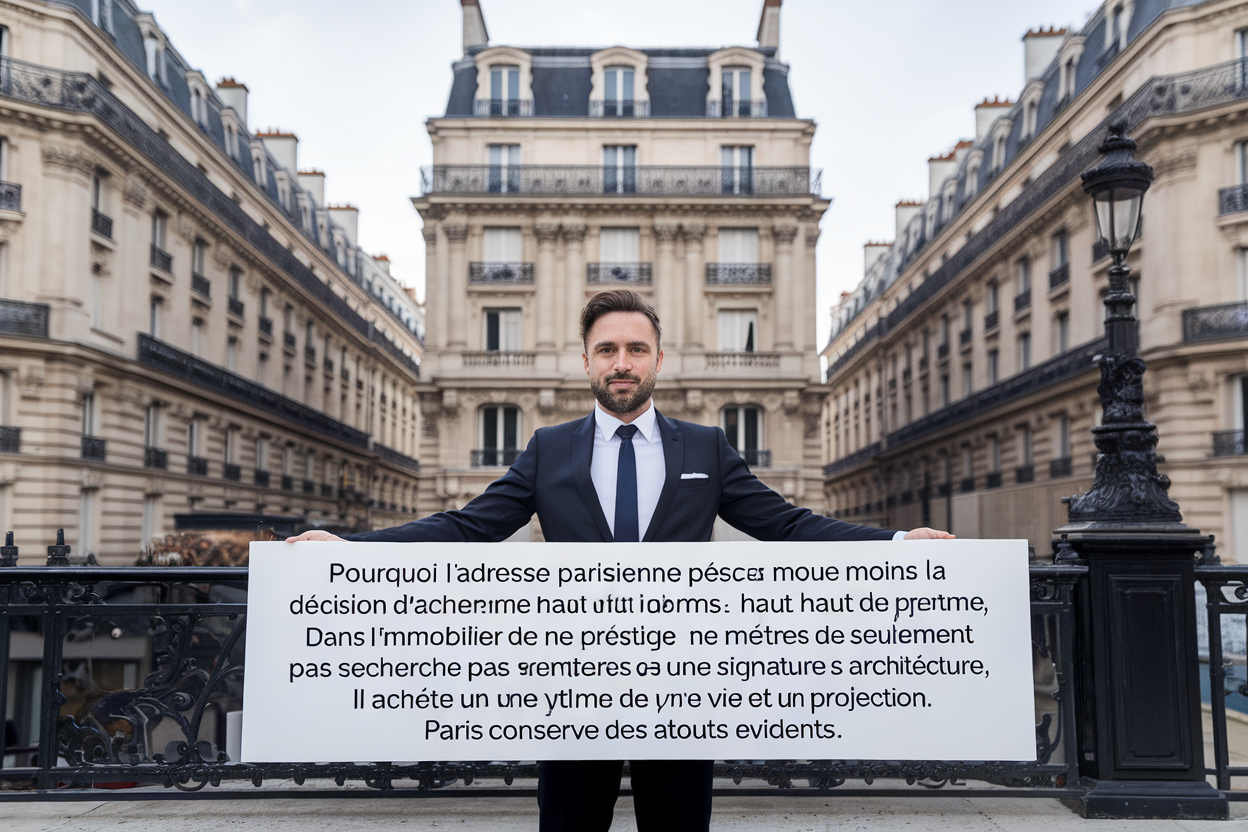 Pourquoi l'adresse parisienne pèse moins dans la décision d'achat haut de gamme