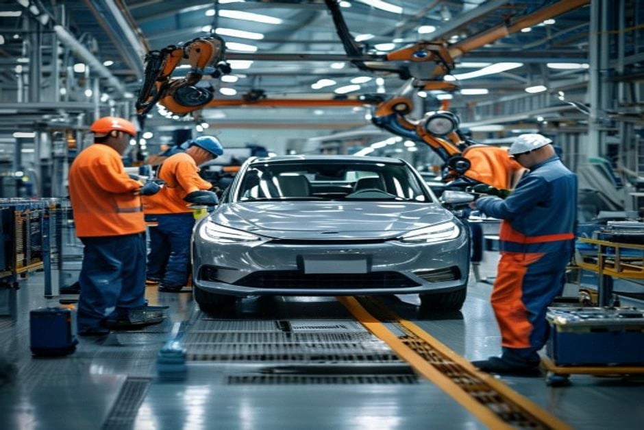 La production de la Renault 5 conditionne délais, qualité et marges.