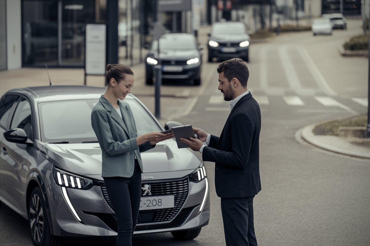 10b3ead785506b84 Peugeot E-208, leasing social en 2026, loyer mensuel, options, restitution, kilomètres inclus, ce vrai prix surprend les ménages