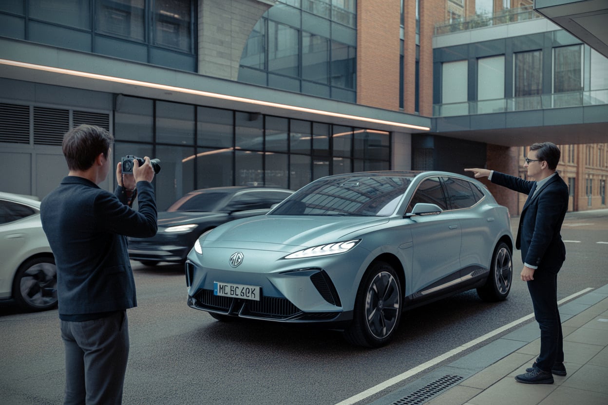 3687fb695cbbc7b3 MG Cyber Concept: un SUV électrique pour relancer l'ADN sportif britannique de la marque
