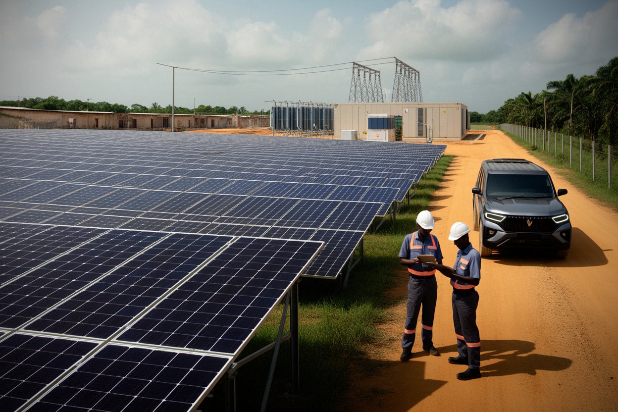 59b9f73877dd5031 Côte d'Ivoire: la deuxième centrale solaire photovoltaïque entre en service en 2026