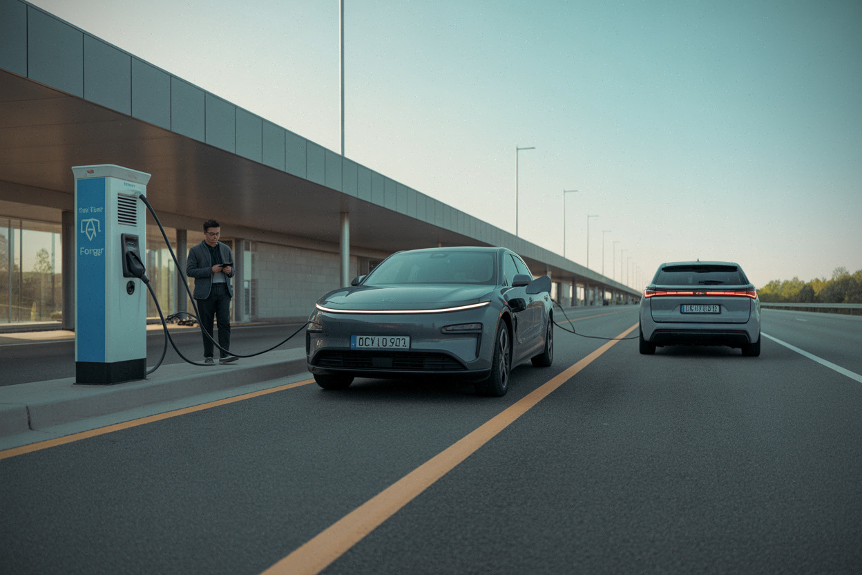 Recharge rapide au Canada, voiture électrique branchée, usage quotidien en 2026.