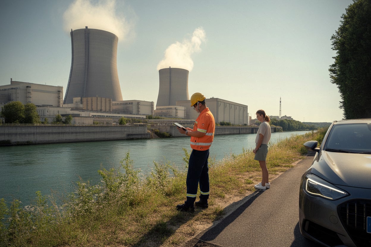 7c209a563210d071 Canicule : la centrale du Bugey obtient une dérogation pour maintenir sa production nucléaire