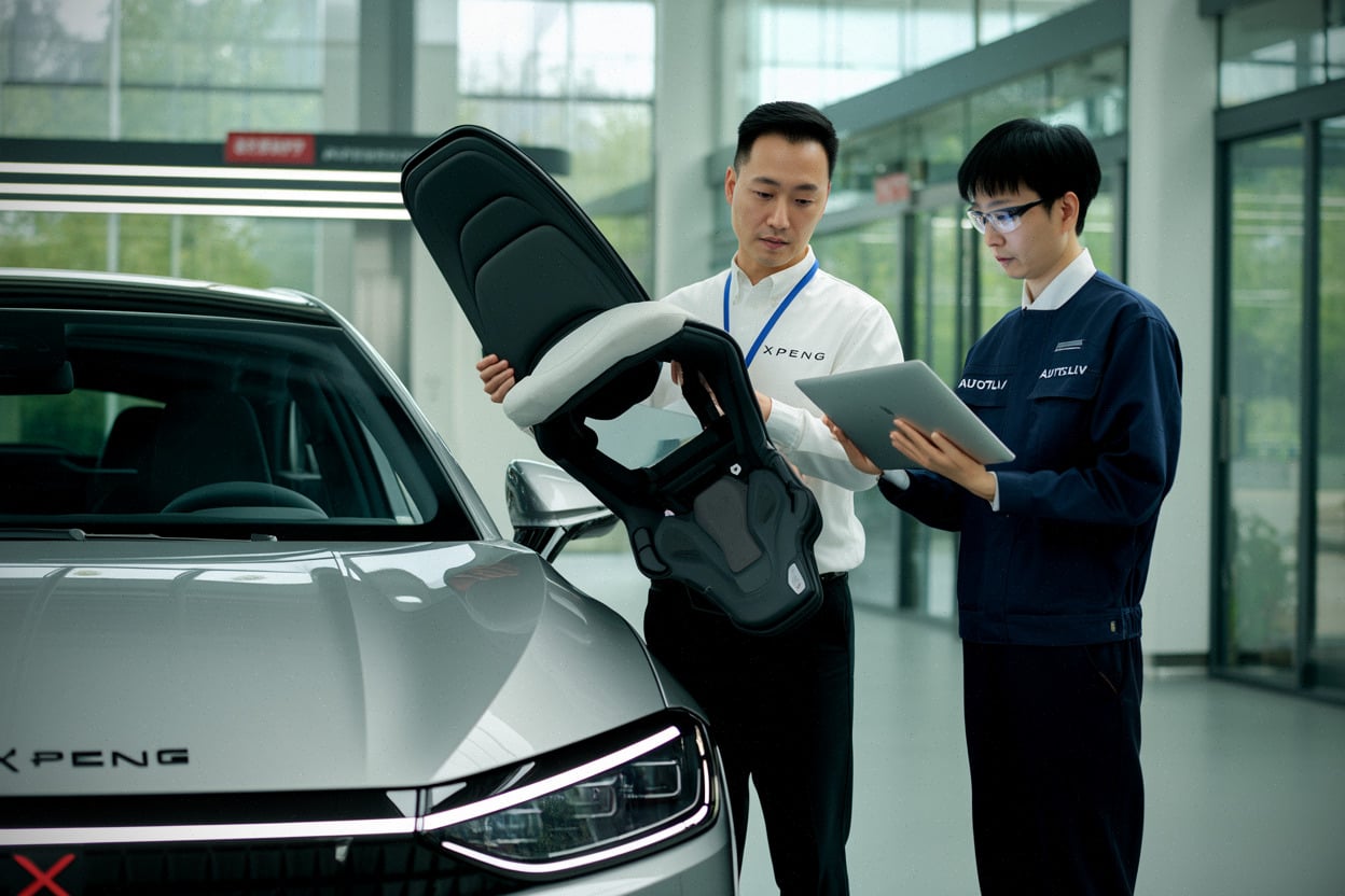 7dbfdefff20a0b5b XPENG et Autoliv Shanghai signent un accord stratégique sur la sécurité automobile