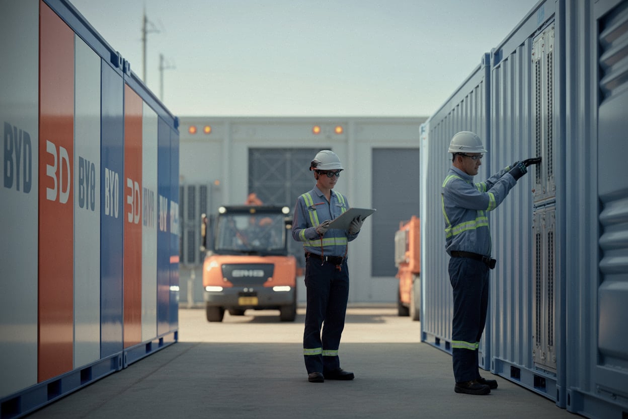 8483d0c659dc6c93 1 contrat géant, des batteries hors auto, BYD s'étend dans l'énergie à grande échelle, ce que personne n'attendait