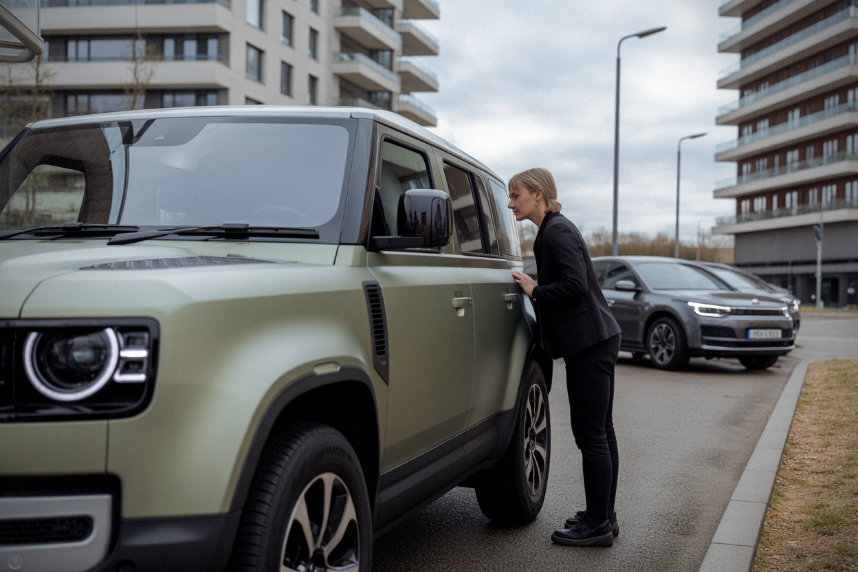 SUV Geely Galaxy Cruiser 700 au design carré type Defender