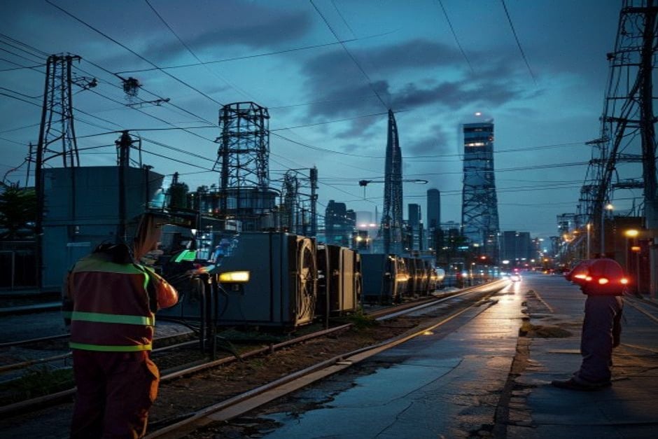 Réseau électrique urbain aux Philippines, enjeu de coûts et de sécurité