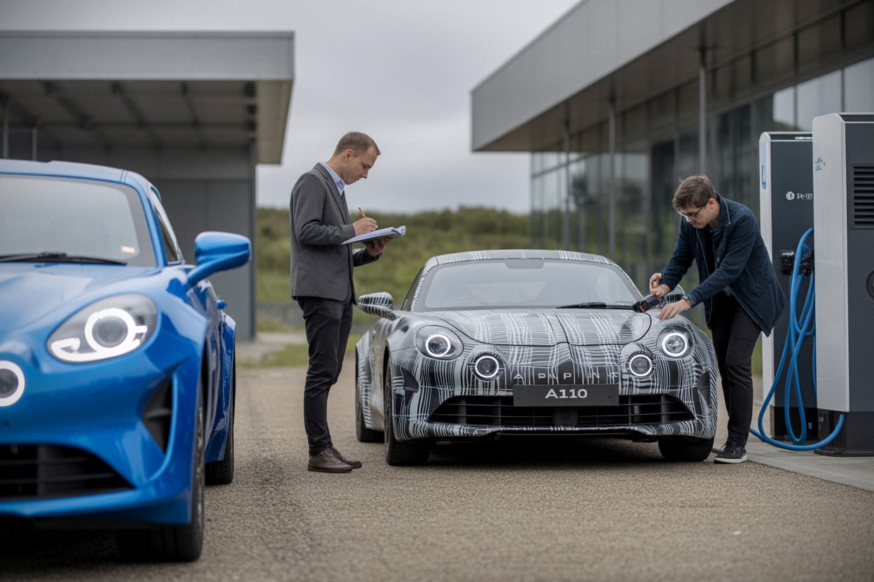 c3b9ee40caca1d9d Alpine A110 électrique: ce que révèle une rencontre exclusive sur la future sportive d'Alpine