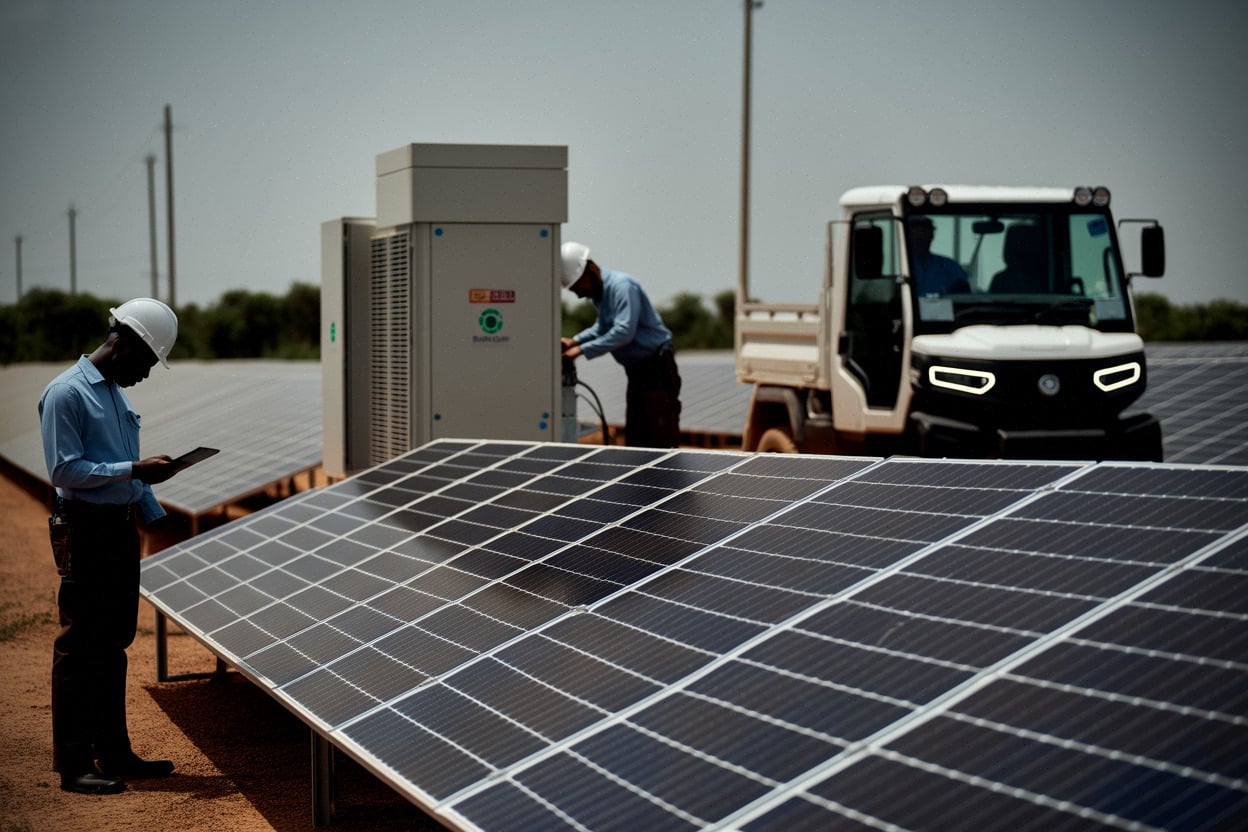 ca73e4847cf8b034 PFO Energies met en service la première centrale solaire privée en Côte d'Ivoire
