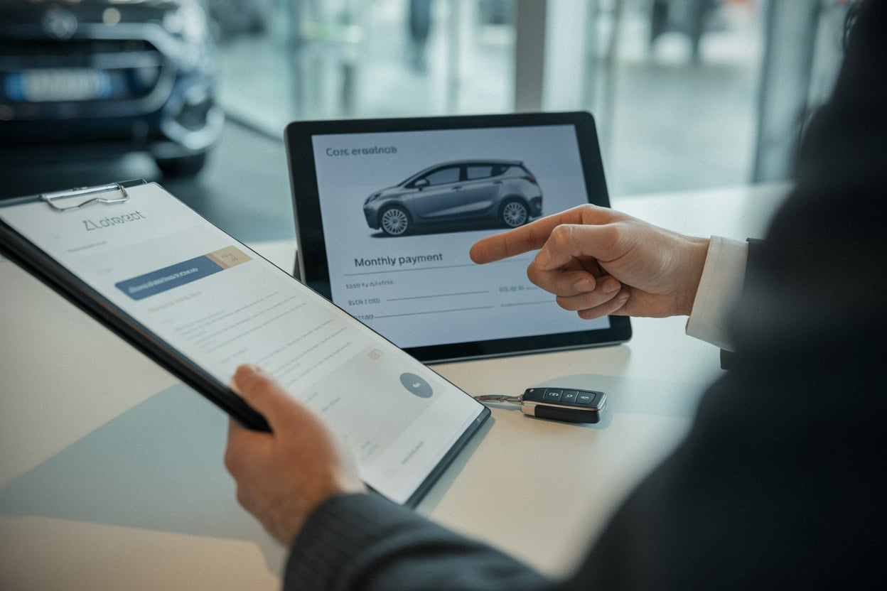 Contrat de leasing social et tablette, calcul du loyer réel