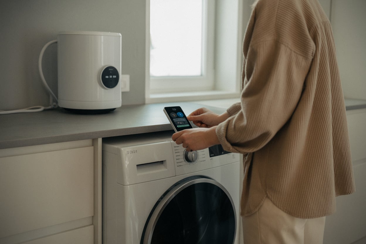 Programmation d’appareils domestiques pour réduire la consommation en heures pleines