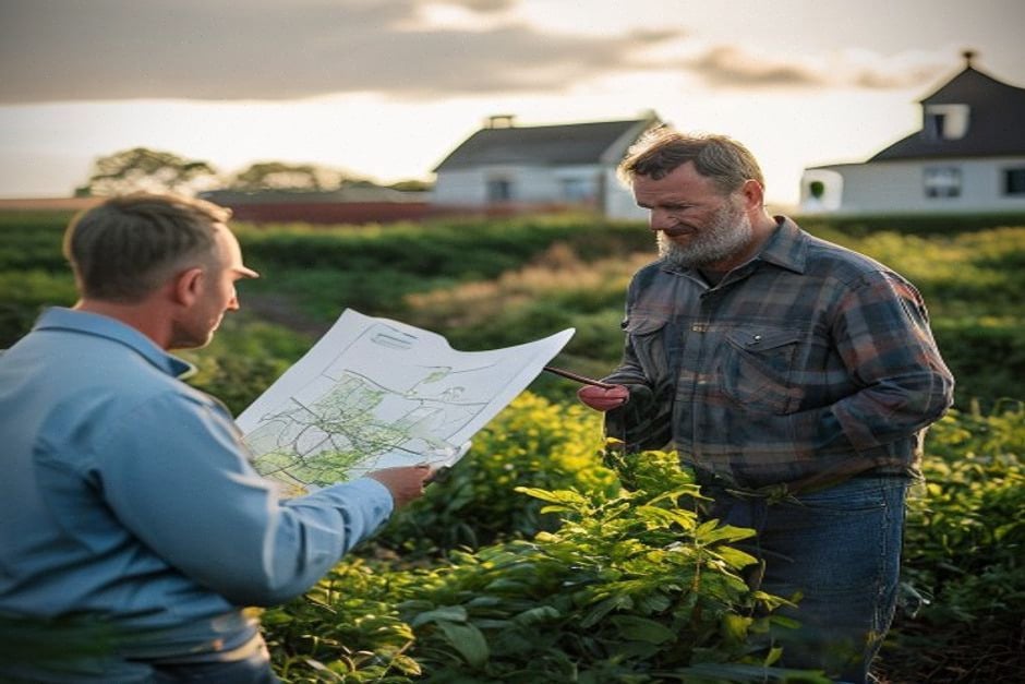 Démarchage d’un projet agrivoltaïque auprès d’un agriculteur en Côtes-d’Armor