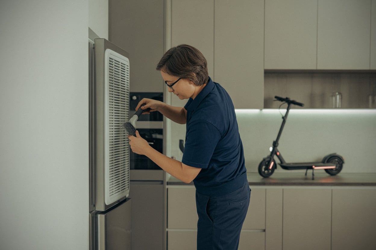 Entretien du condenseur de frigo pour limiter la surconsommation