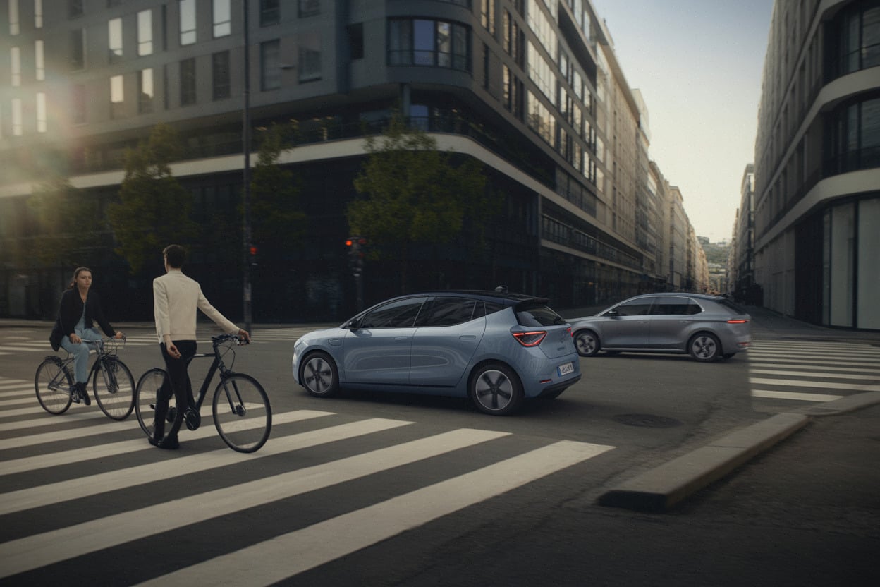 Renault 5 électrique en circulation urbaine, comparaison usage au quotidien
