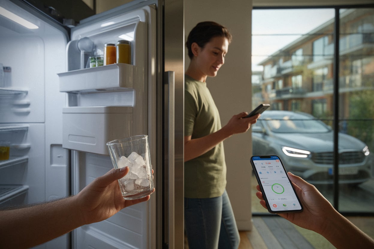 5b0b0fcc9819ff55 17 par an, frigo américain, distributeur de glaçons coûteux, l'étiquette énergie ne l'indique pas et ça surprend