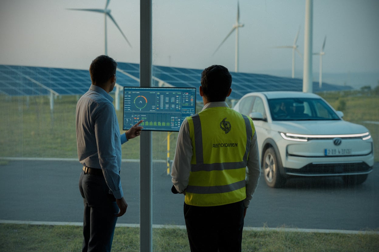 98e7c56d19f8a12e 7 août 2026, Inde, un tarif record pour une électricité renouvelable 24h/24, ce mix solaire-éolien surprend le marché