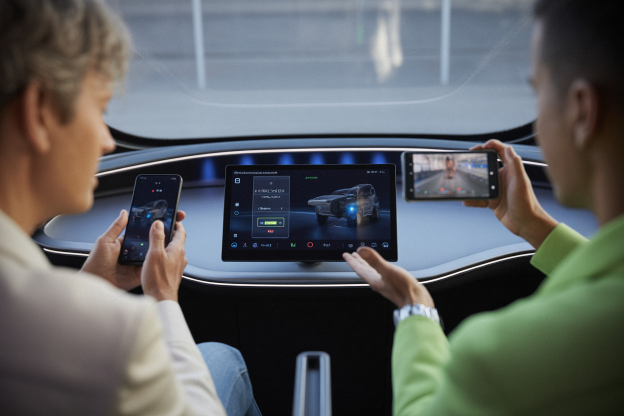 Démonstration des technologies Zeekr au Mondial de l’Auto 2026