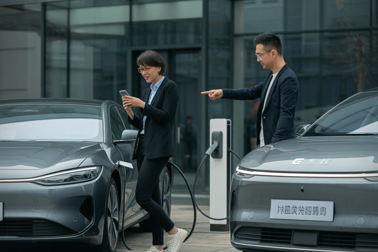 dde045dfa9fd370f En 2026, 95% des ventes Volkswagen encore en thermique, Mercedes-BMW-Audi distancés, ce que Xiaomi et Nio imposent en Chine