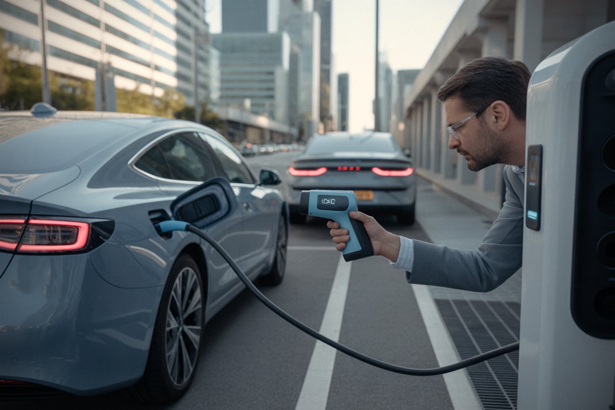 Recharge rapide d’un véhicule électrique, contrôle thermique d’un pack batterie.